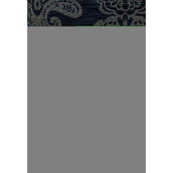 Art Carpet 9 X 12 Ft. Bastille Collection Large Damask Border Woven Area Rug, Blue 841864107340